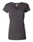 BELLA + CANVAS Women’s Jersey Slim Fit V-Neck Short Sleeve T-Shirt for Feminine Style & Custom Print Tee